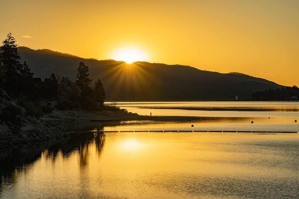 فيلا Los Osos Cozy Cabin With Private Spa And Bbq بيغ بير لاكي، سان بيرناردينو، كاليفورنيا المظهر الخارجي الصورة
